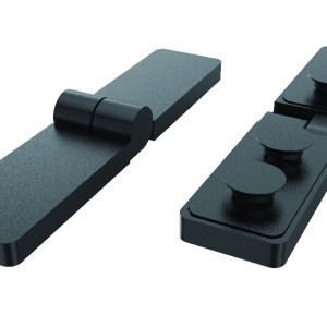 Glass-Glass 180° Lift Hinge 1036 Zamac