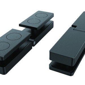 Glass-Glass 180° Free Hinge 1035 Zamac