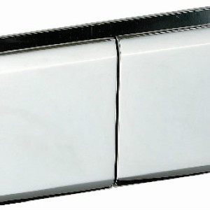 Glass-Glass 180° Beveled Clamp