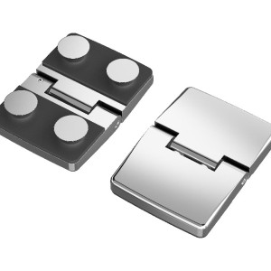 Glass-Glass 180° Free Hinge 1017