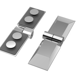 Glass-Glass 180° Lift Hinge 1046